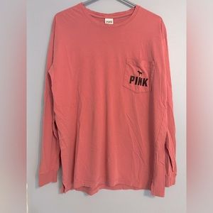 PINK Long Sleeve T-Shirt- Medium